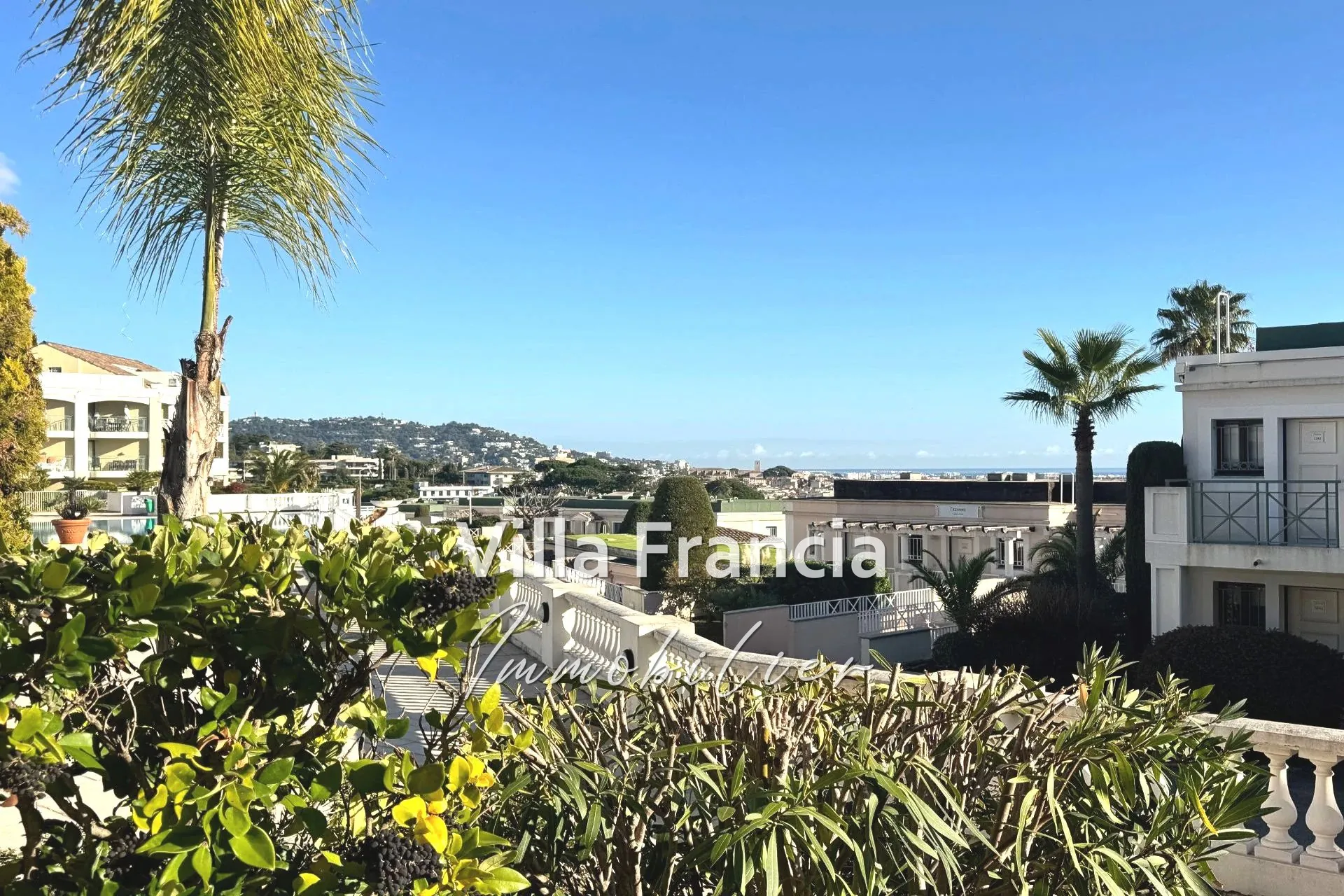 Appartement 2 pièces à Cannes avec vue mer, résidence avec piscine
