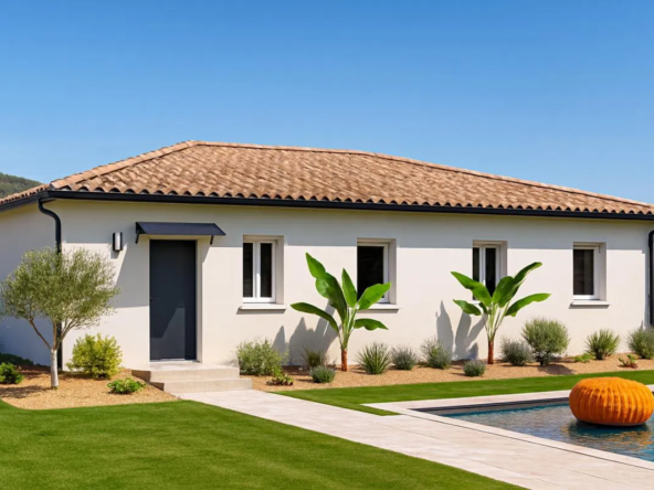 Belle maison de plain-pied avec jardin à Savenès - 90 m²