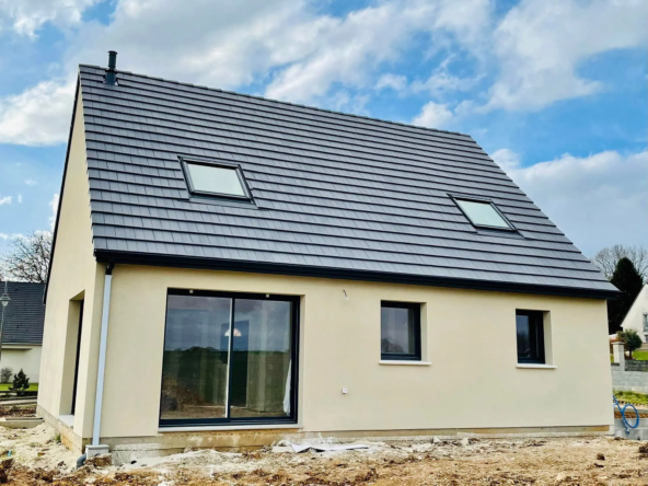Maison neuve à bâtir à Allery avec 3 chambres et prestations modernes