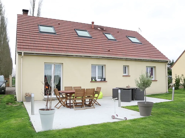 Maison neuve de 103 m² à Noyon avec 3 chambres, excellente performance énergétique