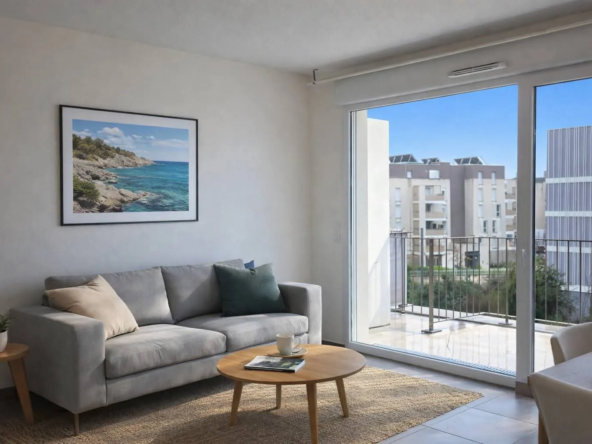 Appartement T2 de 45 m² avec terrasse à Montpellier - Quartier des Sabines