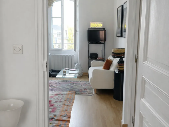 Appartement traversant de 32m² à Dinard, proche plage et commerces