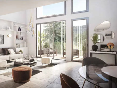 Studio à Aubervilliers (93300) livré en 2027, appartement rénové avec vue dégagée 