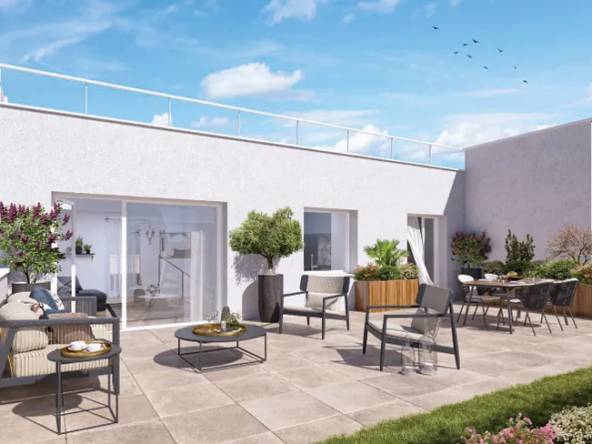 Appartement 3 pièces neuf à Chartres avec parking, livraison 2026