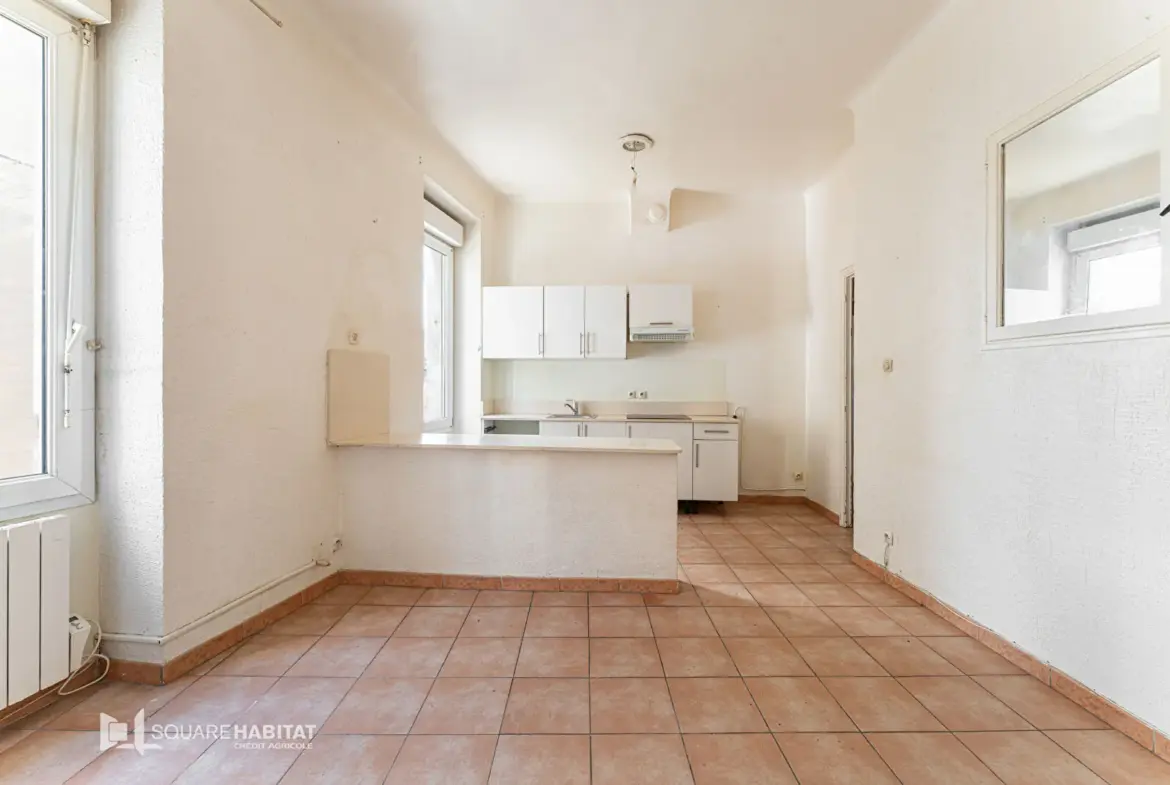 Appartement 2 pièces de 36 m² à Marseille, secteur Montolivet 