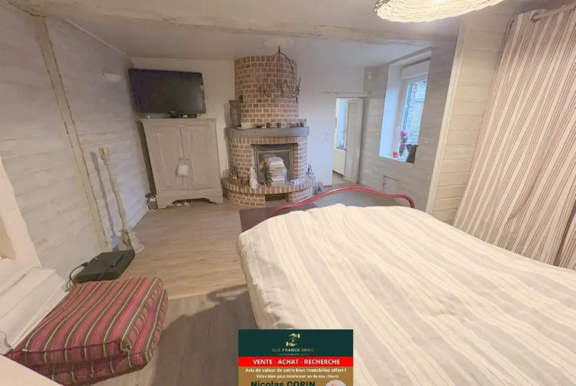 À vendre maison de 103 m² à Beaudignies – jardin, garage et verger 