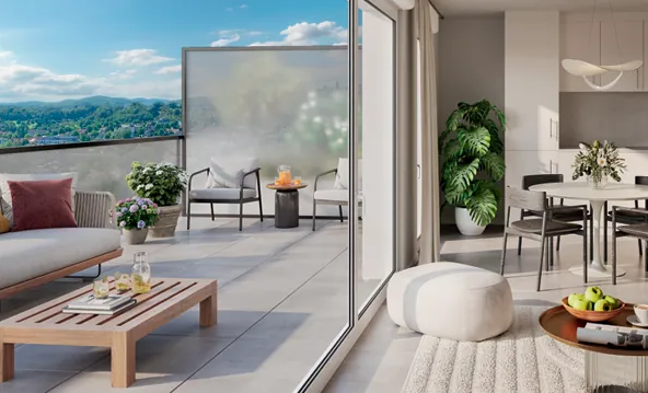 Appartement T3 neuf avec parking à Amberieu-en-Bugey - livraison 2028