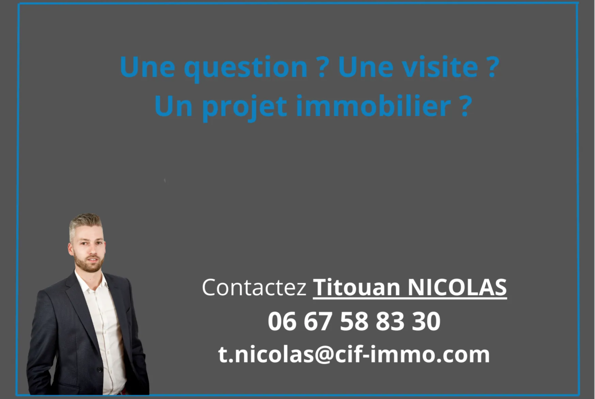 Maison de village à Saint-Ismier avec jardin et terrasse, idéale primo-accession 