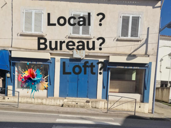 Local commercial lumineux en centre de Ghisonaccia à vendre ou louer