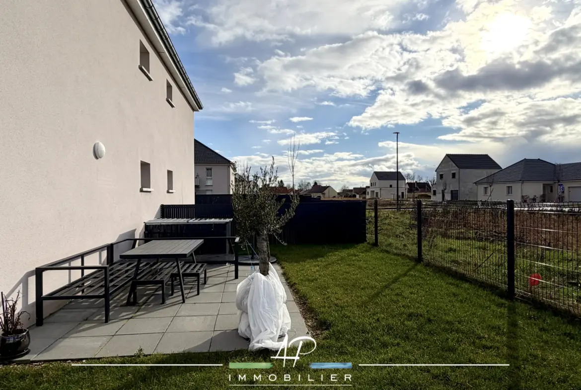 Appartement 2 pièces avec jardin privatif à Arc-sur-Tille, livraison 2024 