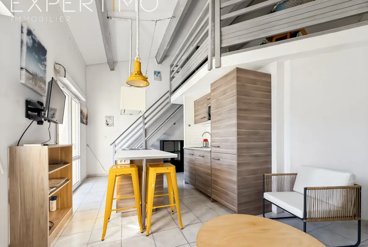 Charmant duplex avec terrasse et parking à Palavas-les-Flots 