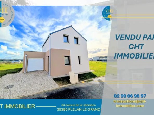 Maison neuve T3 bis à Beignon avec garage et jardin clos - Opportunité à saisir