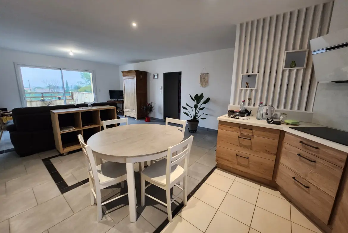 Maison de plain-pied 3 chambres avec garage à Saint-Jean-d'Hermine 