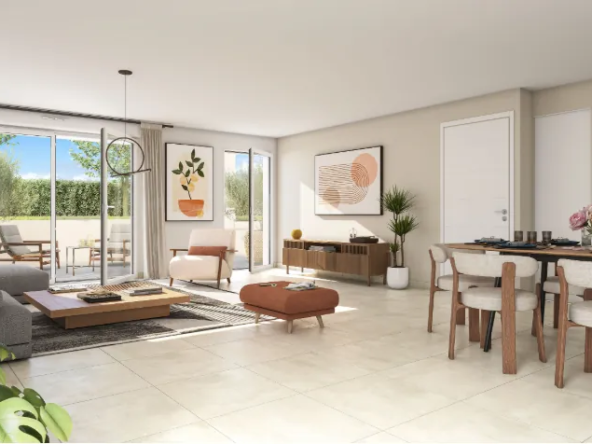Appartement T3 neuf avec terrasse à Castanet-Tolosan - Dernier étage et parking inclus