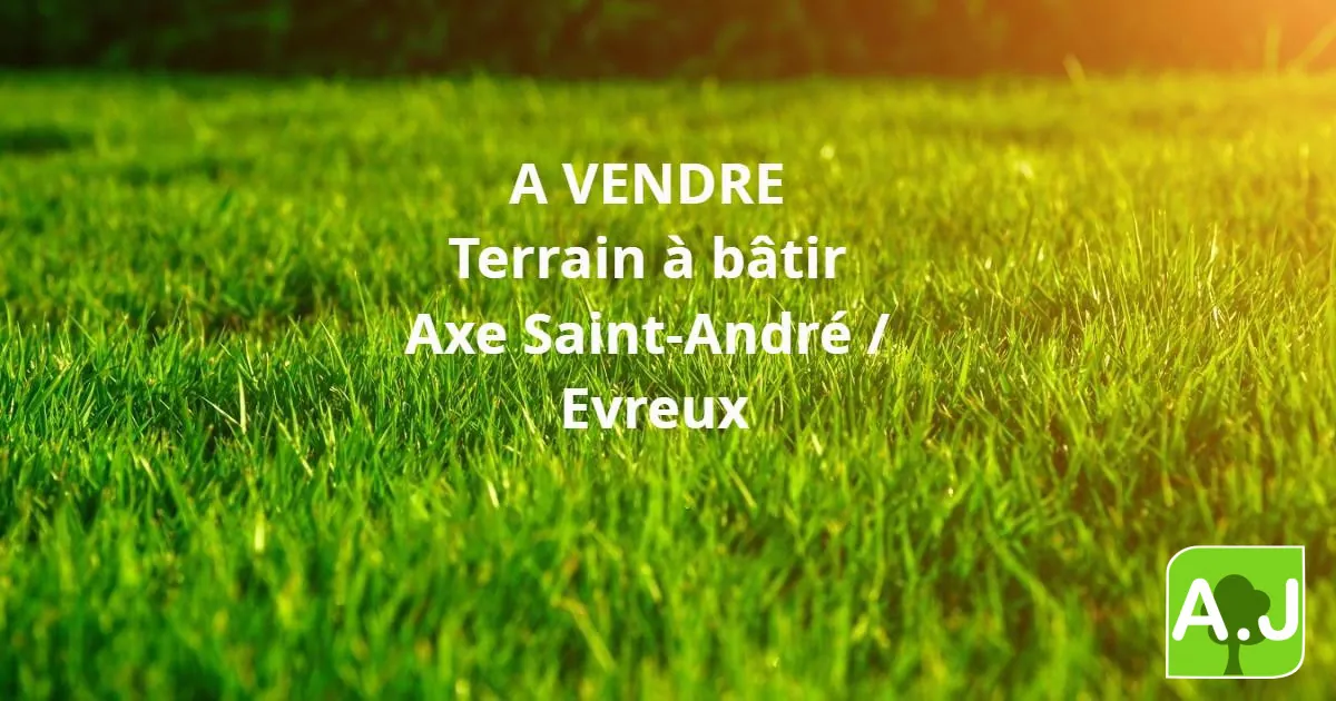 Terrain constructible de 656 m² à Prey, proche Évreux, environnement paisible