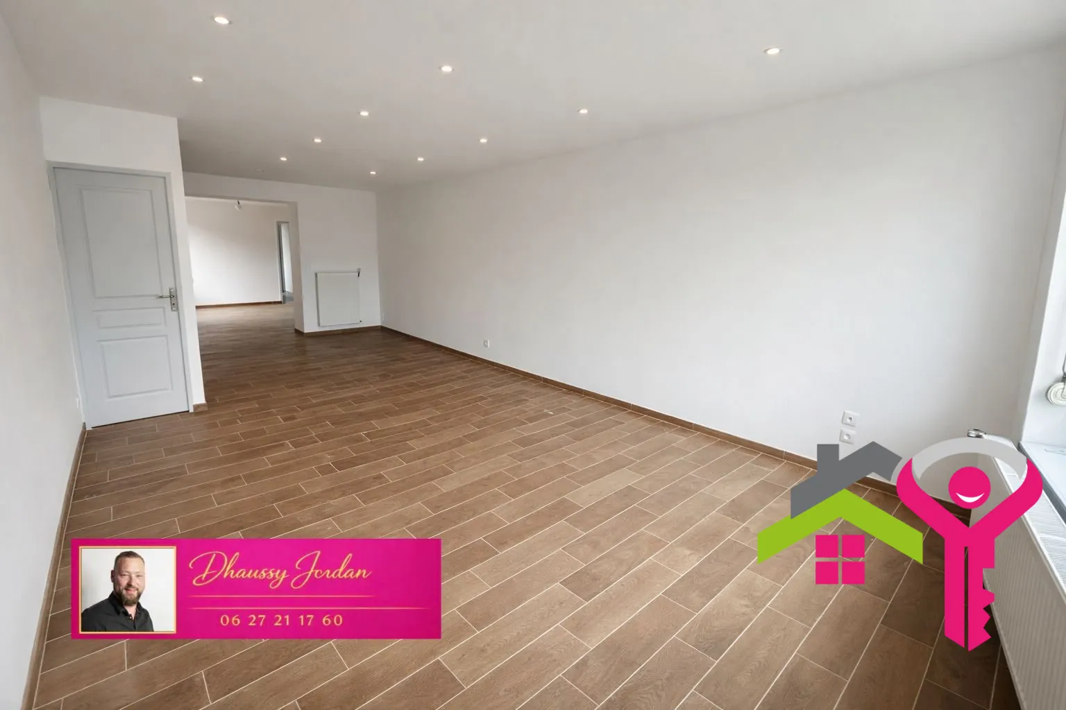 Maison semi-individuelle de 103 m² avec jardin à Hélesmes