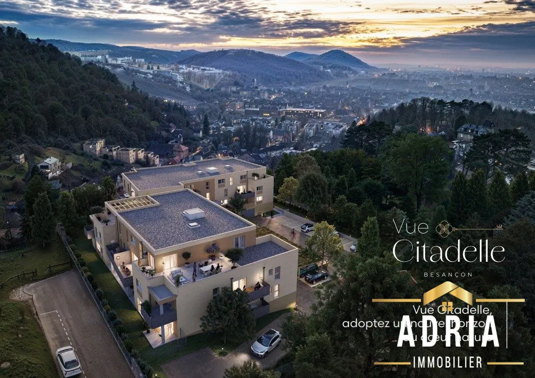 Appartement neuf avec vue sur la citadelle à Besançon