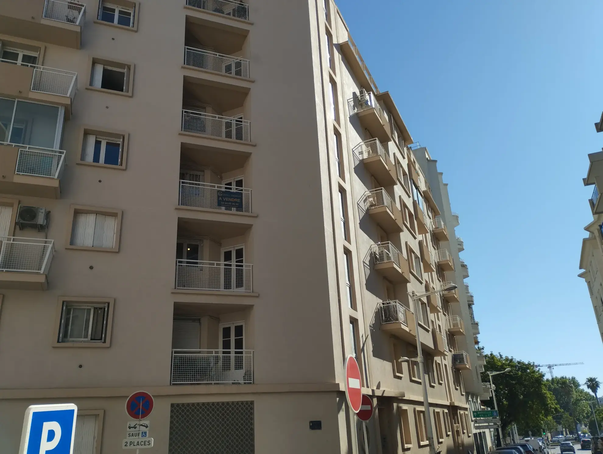 Appartement T3 lumineux à Toulon Ouest proche centre-ville et port
