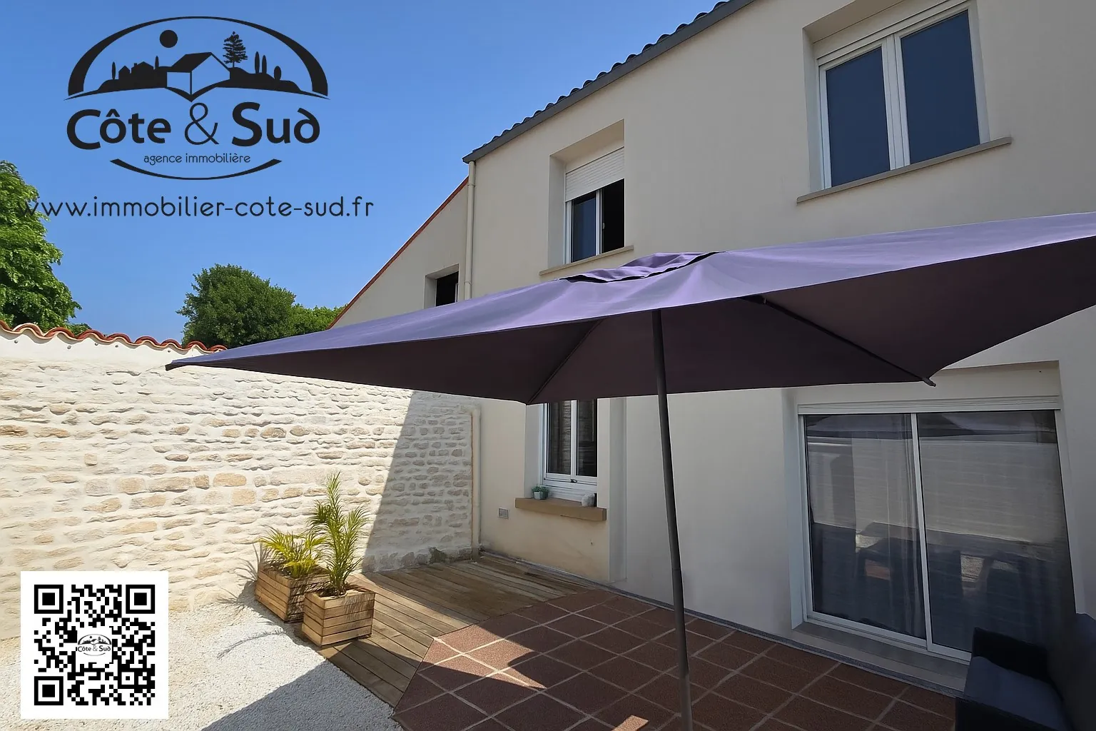 Maison rénovée avec jardin et terrasse à La Jarrie - Bois, 110 m² 