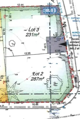 Terrain constructible de 231 m² à Les Sables d'Olonne près de YLIUM