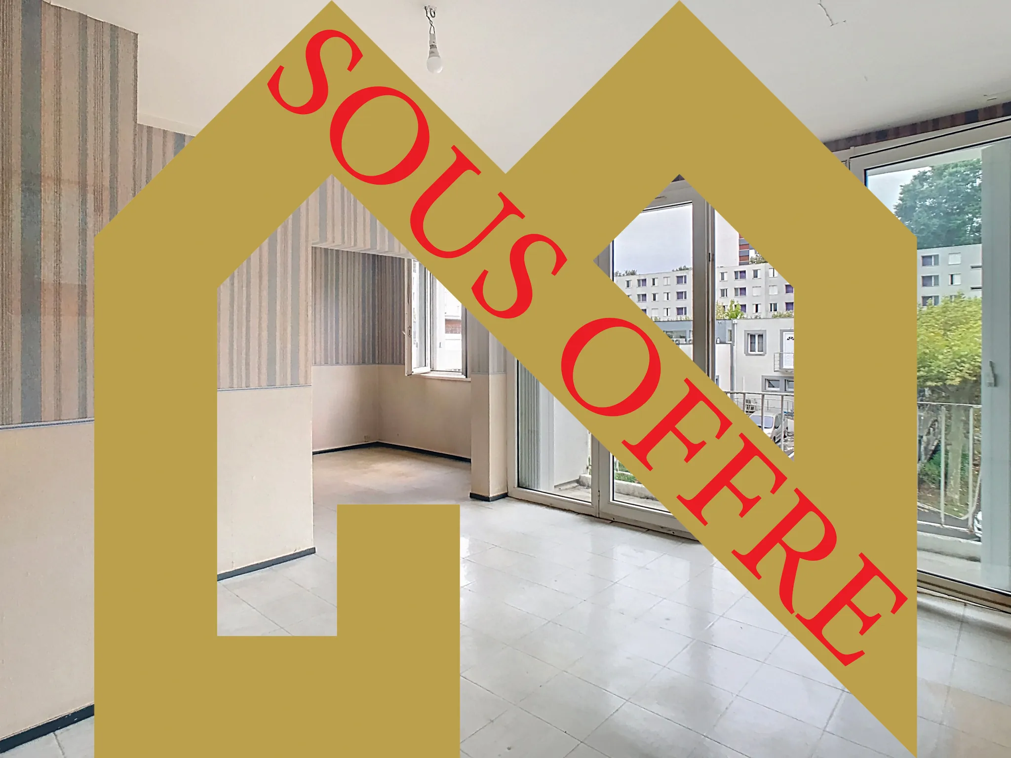 Appartement T3 lumineux avec balcon et cave à Mourenx