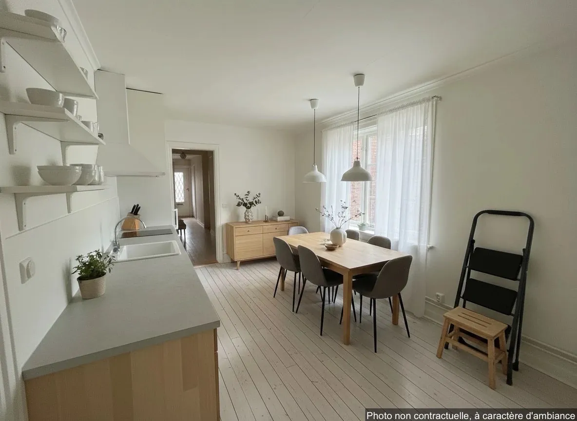 Maison de ville à Sin-le-Noble avec jardin et ateliers - Potentiel de rénovation