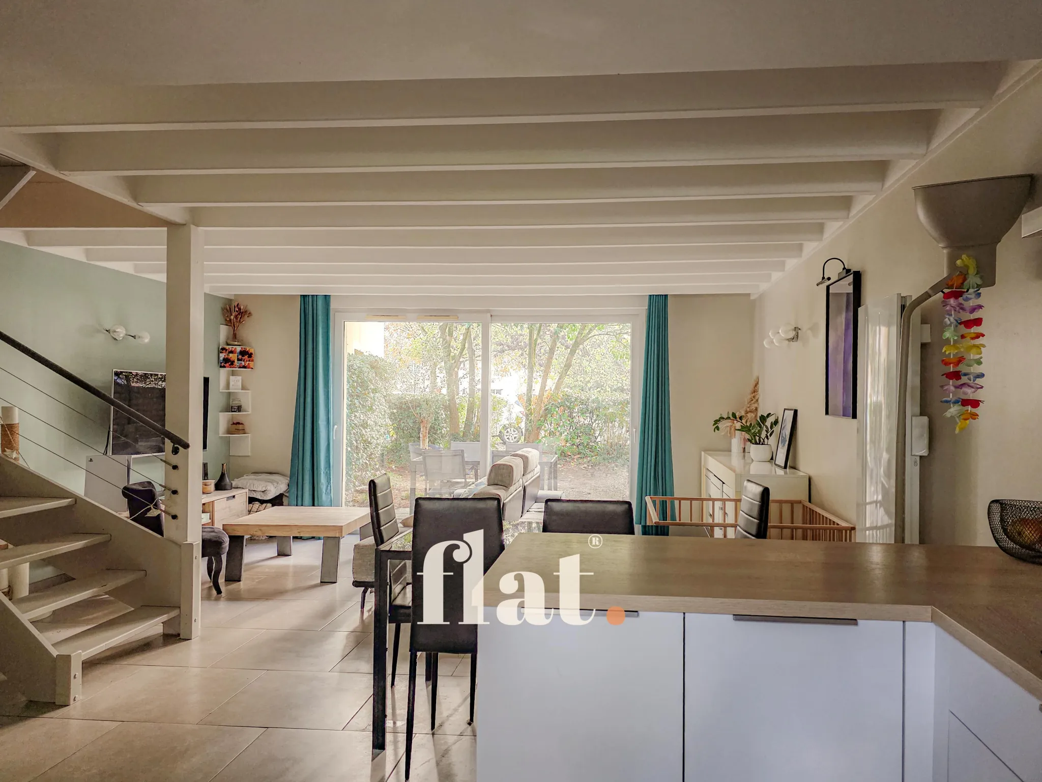 Maison 3 pièces avec jardin et stationnement à Saint-Herblain - 72,84 m² 