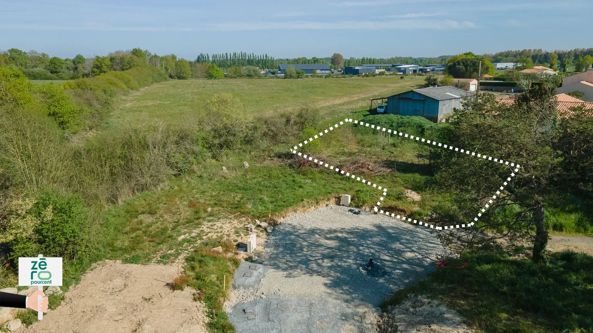 Terrain à bâtir de 620 m² à Lege en Loire-Atlantique