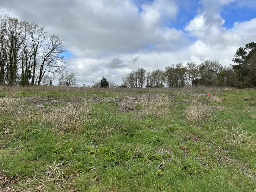 Terrain constructible de 1648 m² à Saint Martin Du Bois proche de Libourne