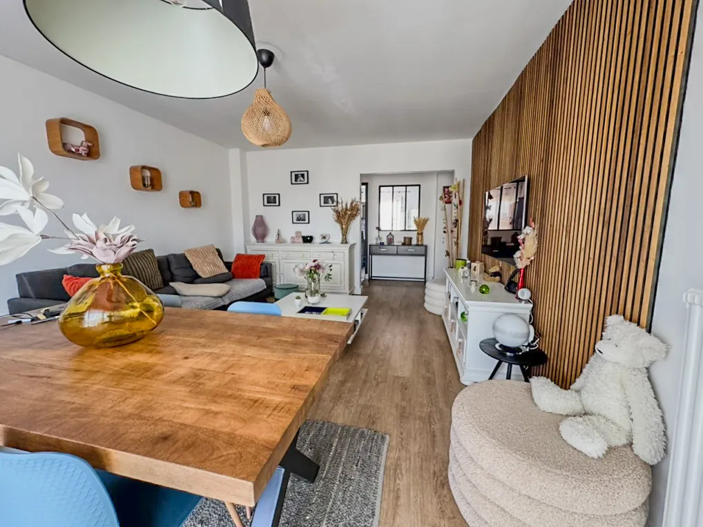 Appartement 3 pièces lumineux avec jardin et garage à Narbonne 