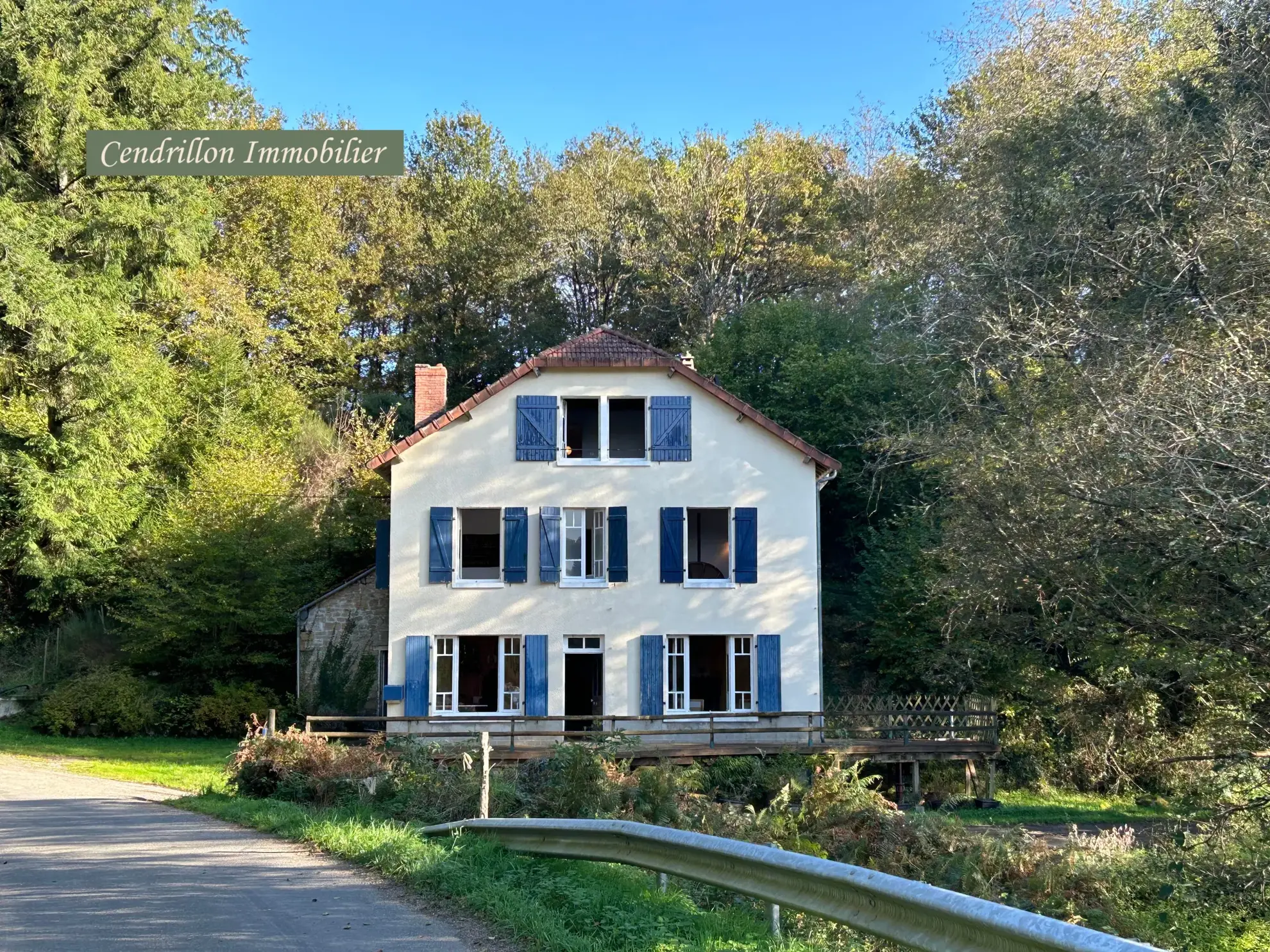 Maison de 130m² avec 5 chambres, jardin de 4000m², proche Bourganeuf