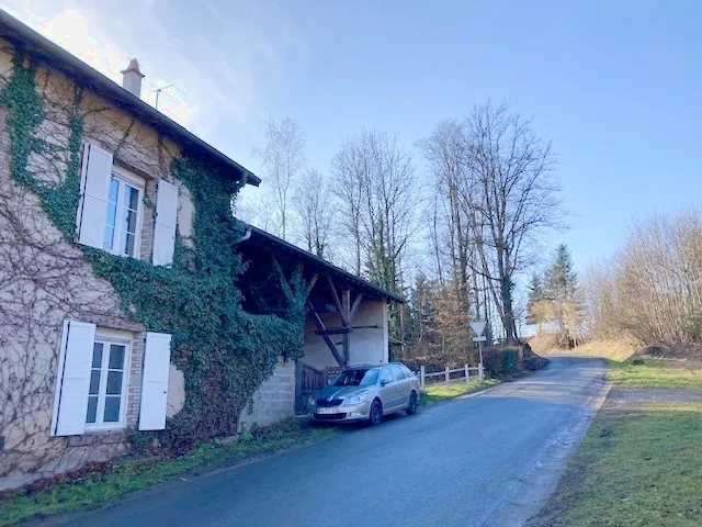 Belle propriété avec étang, terrain de 8000 m² à Bremenil près de Badonviller 