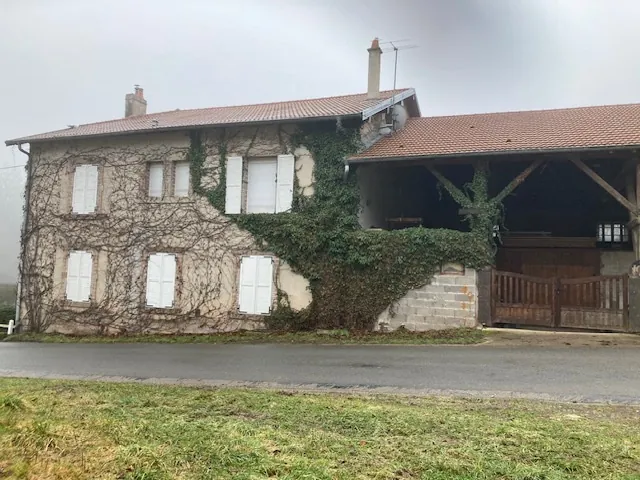 Belle propriété avec étang, terrain de 8000 m² à Bremenil près de Badonviller 