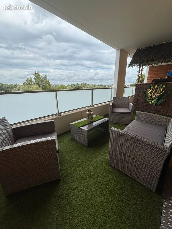 Appartement T3 à Ostwald avec grande terrasse et vue exceptionnelle