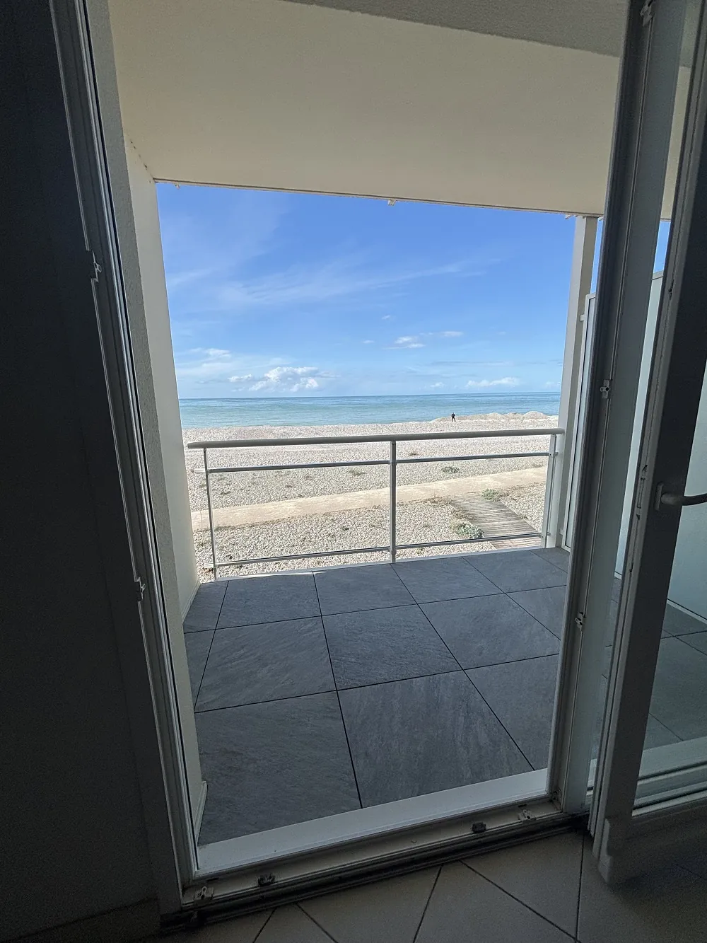 Appartement face mer avec garage à Cayeux-sur-Mer, proche sentier du littoral 