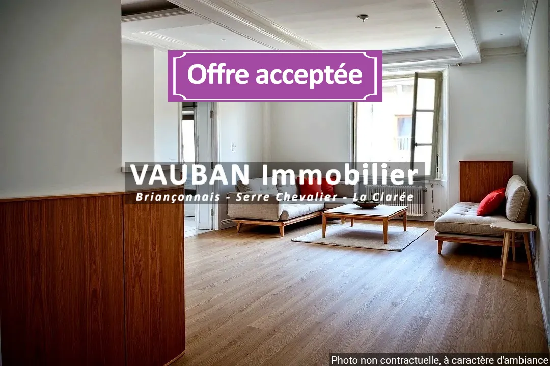 Triplex atypique à vendre dans la Cité Vauban à Briançon