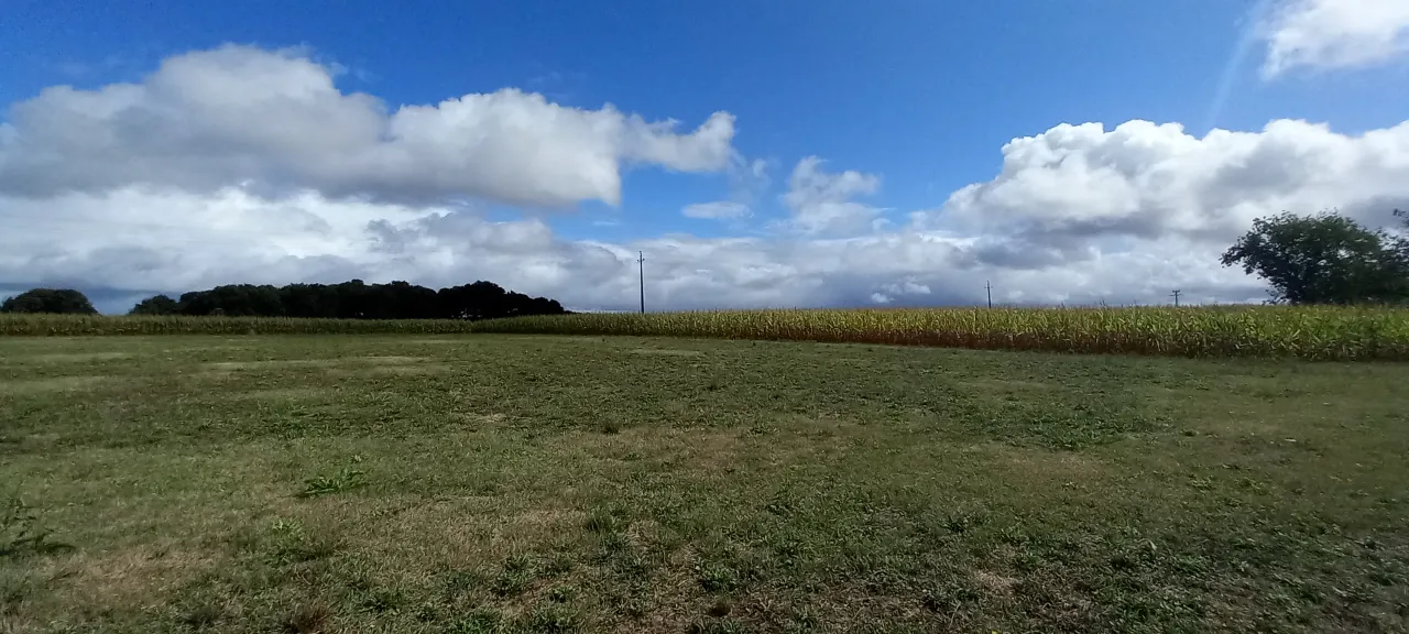 Terrain constructible de 1787 m² à Lamayou, proche Vic-en-Bigorre