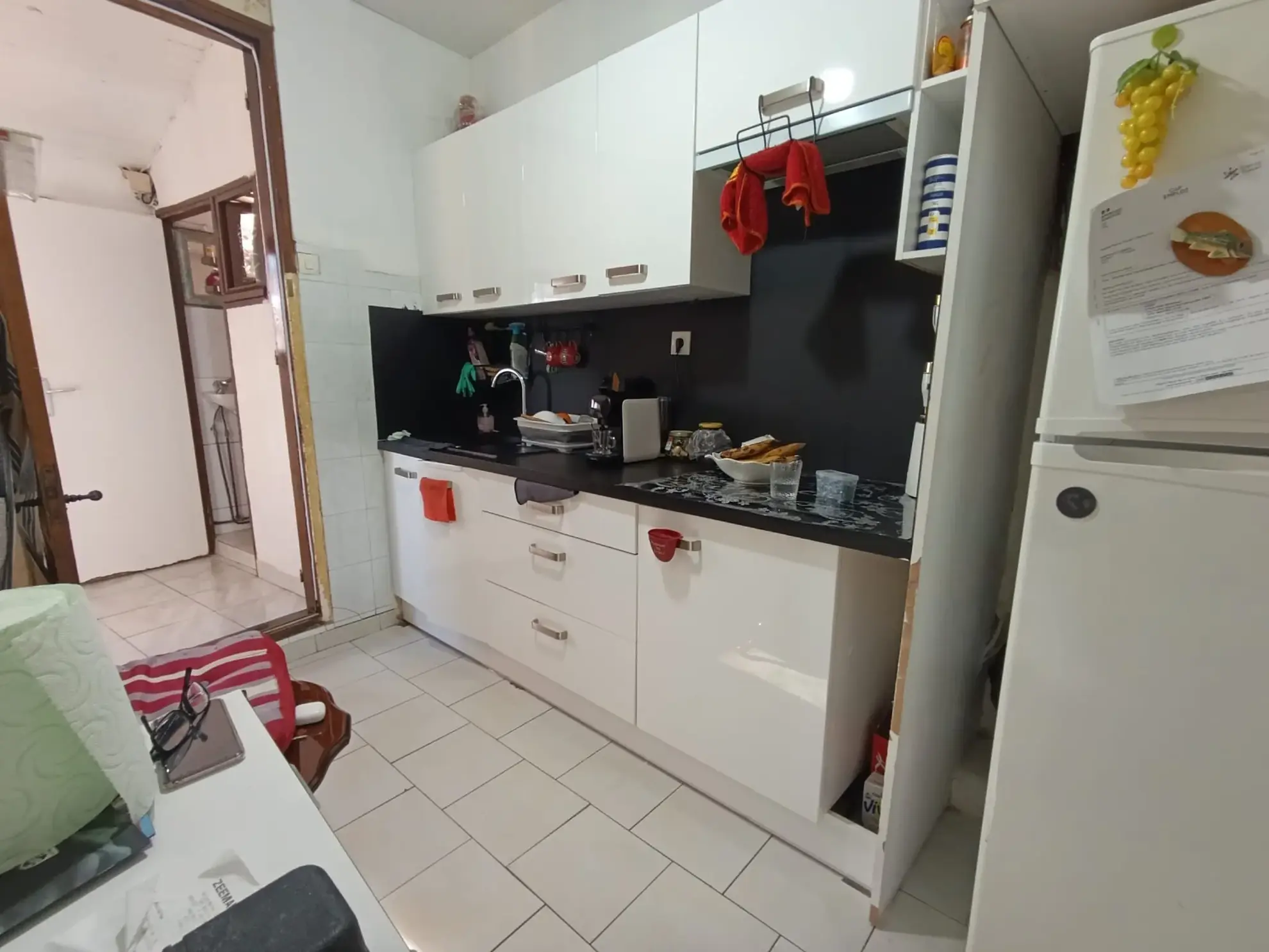 Appartement T2 loué avec balcon et vue dégagée à Marseille Saint Lazare 