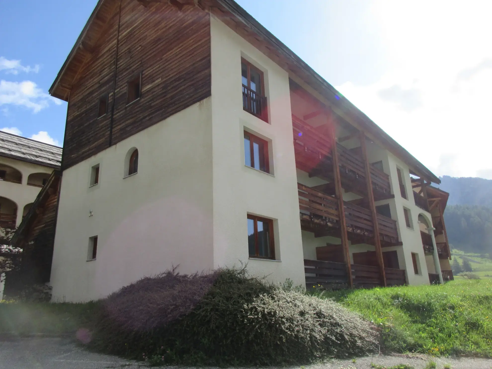 Appartement 2 pièces avec terrasse et vue dégagée à Arvieux
