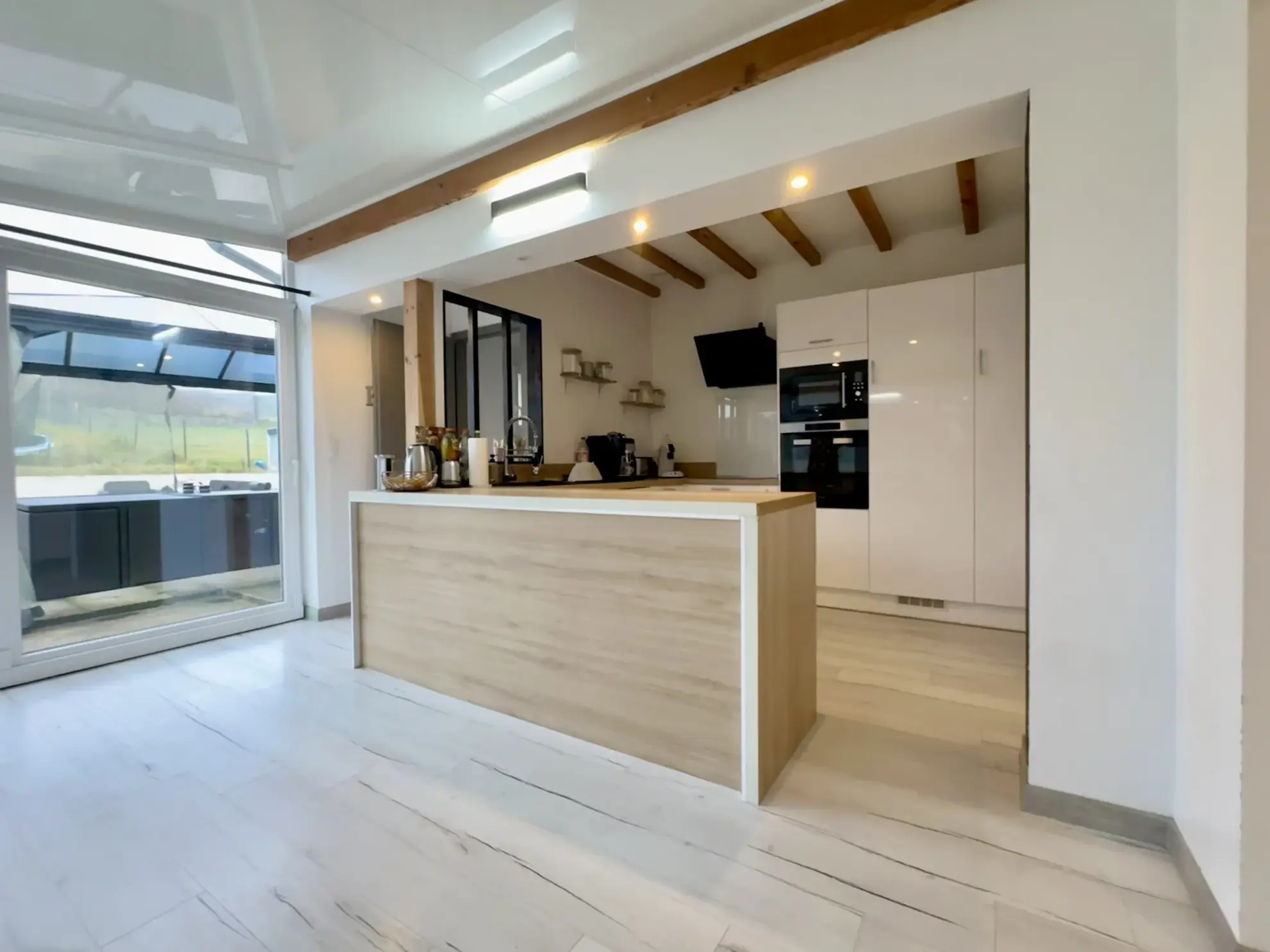 Maison semi-mitoyenne de 104 m² à Freyming-Merlebach avec terrasse
