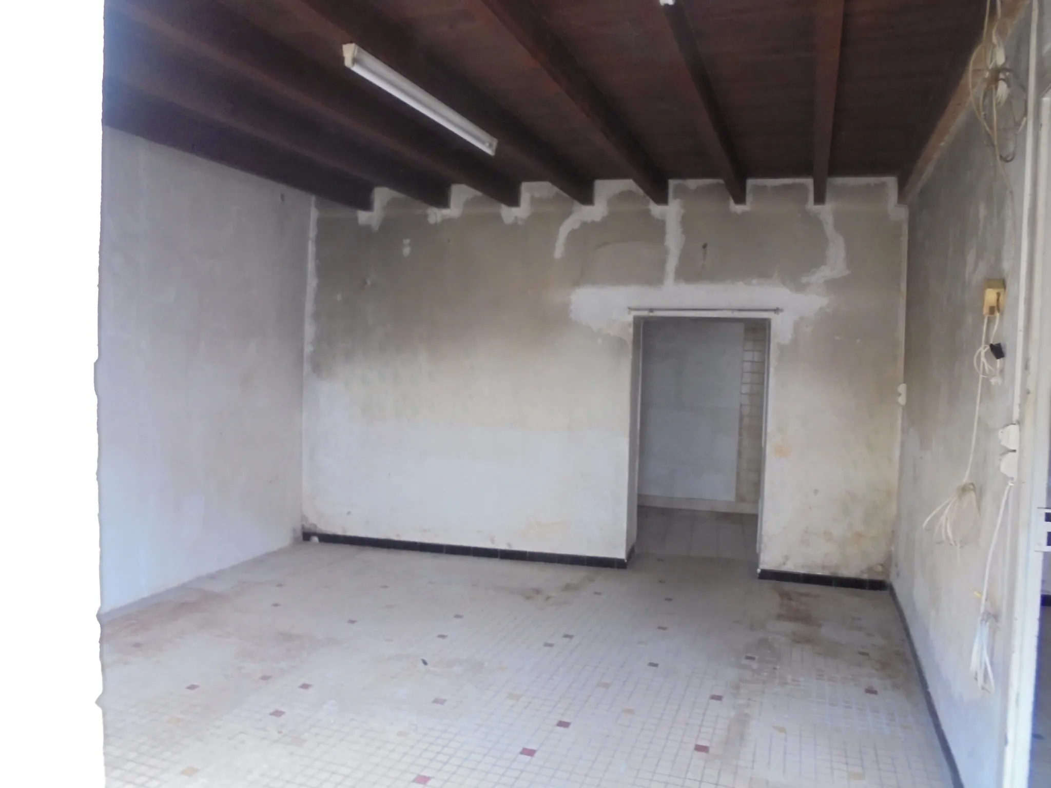 Maison ancienne de 44 m² avec jardin et parking proche de La Réole 