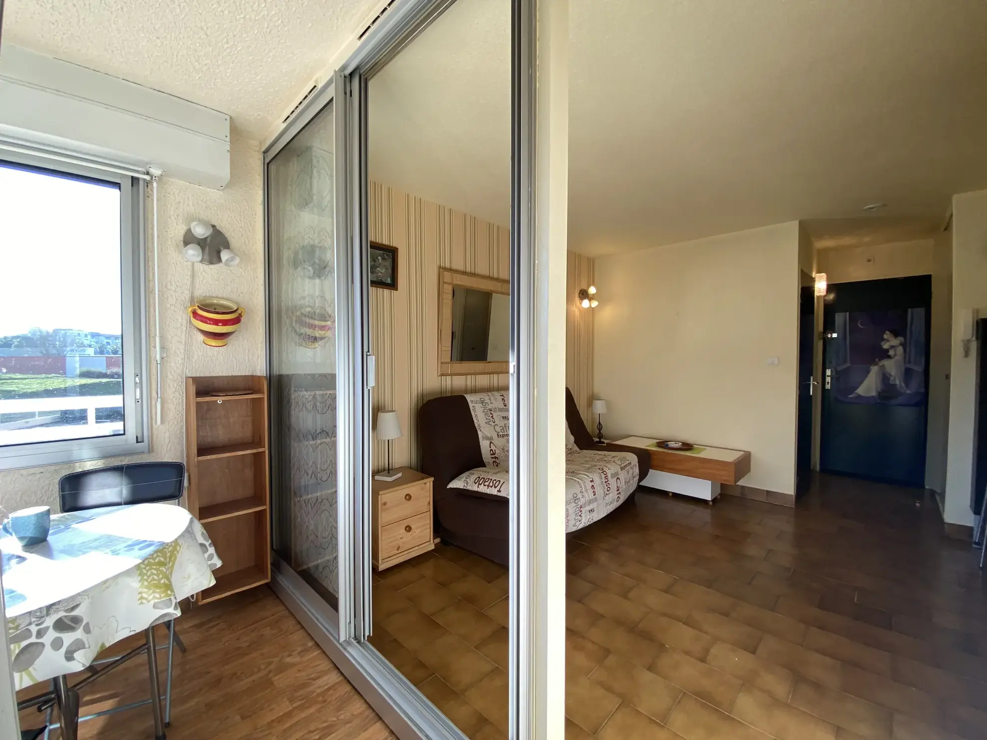 Studio meublé avec piscine et parking à Agde, proche du port et de la plage 