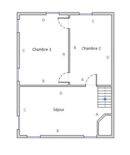 Maison à rénover de 91 m² à Bigorno avec jardin et cave 