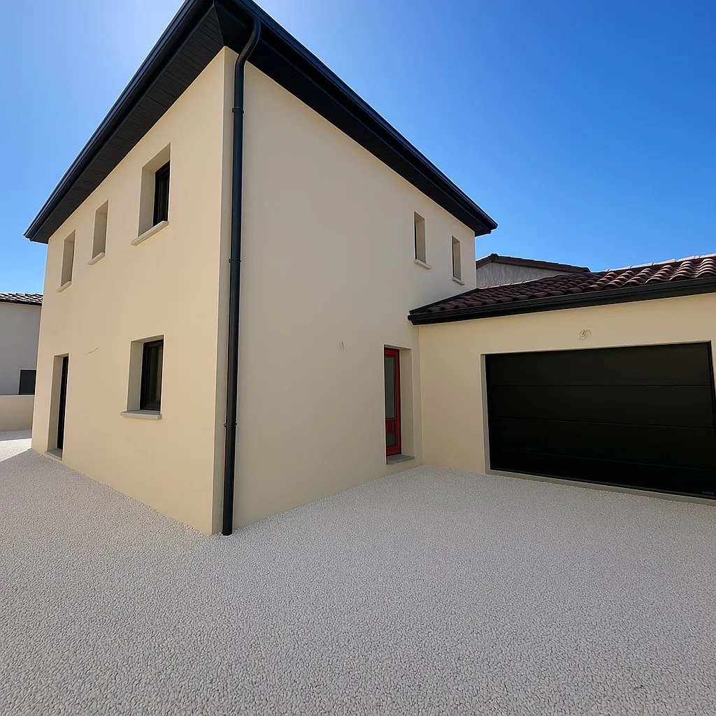 Maison neuve en vente à Saint-Rambert-d’Albon, garantie décennale, 3 chambres, proche commodités 