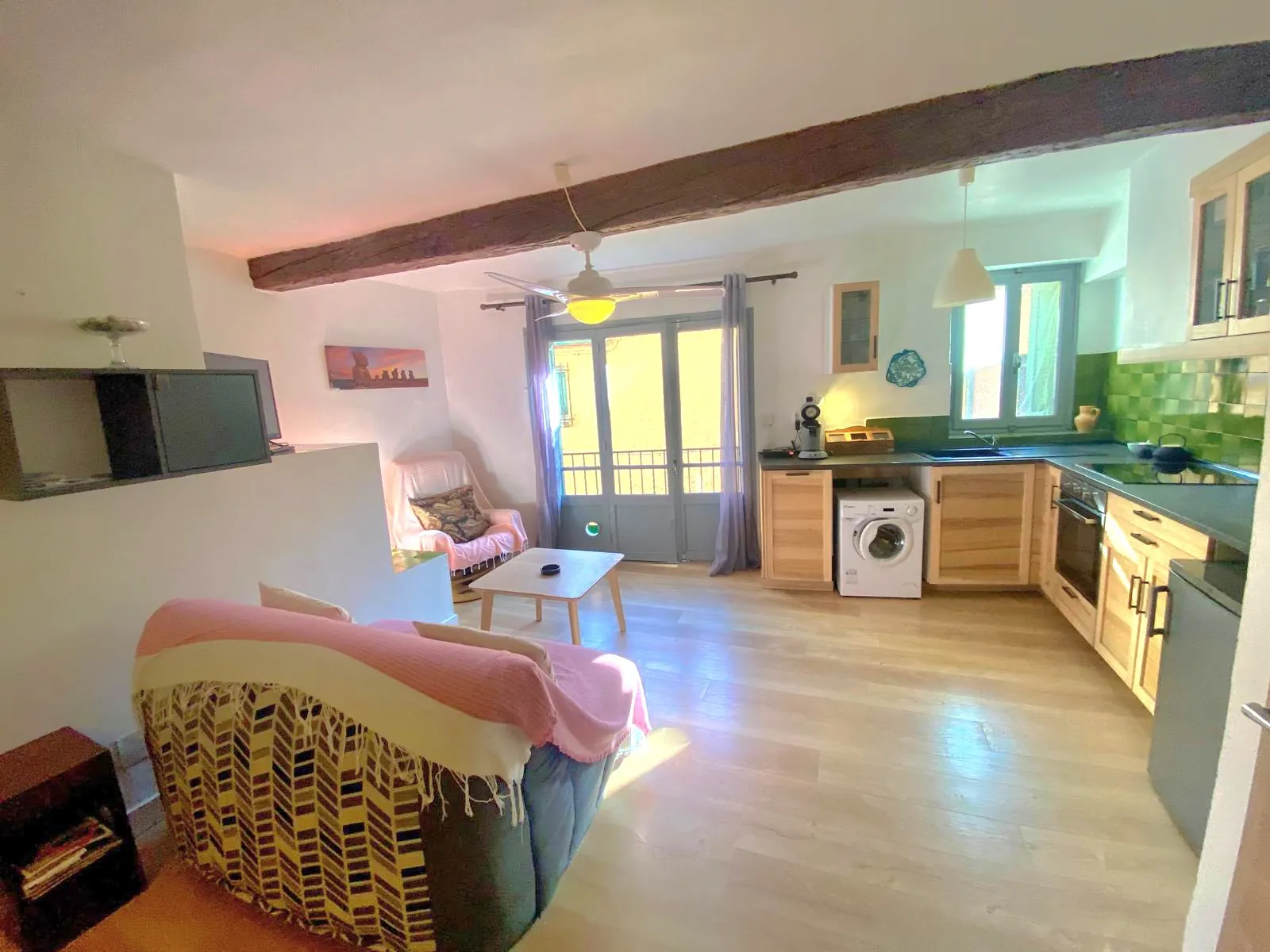 Appartement 3 pièces en centre-ville de Collioure avec terrasse 