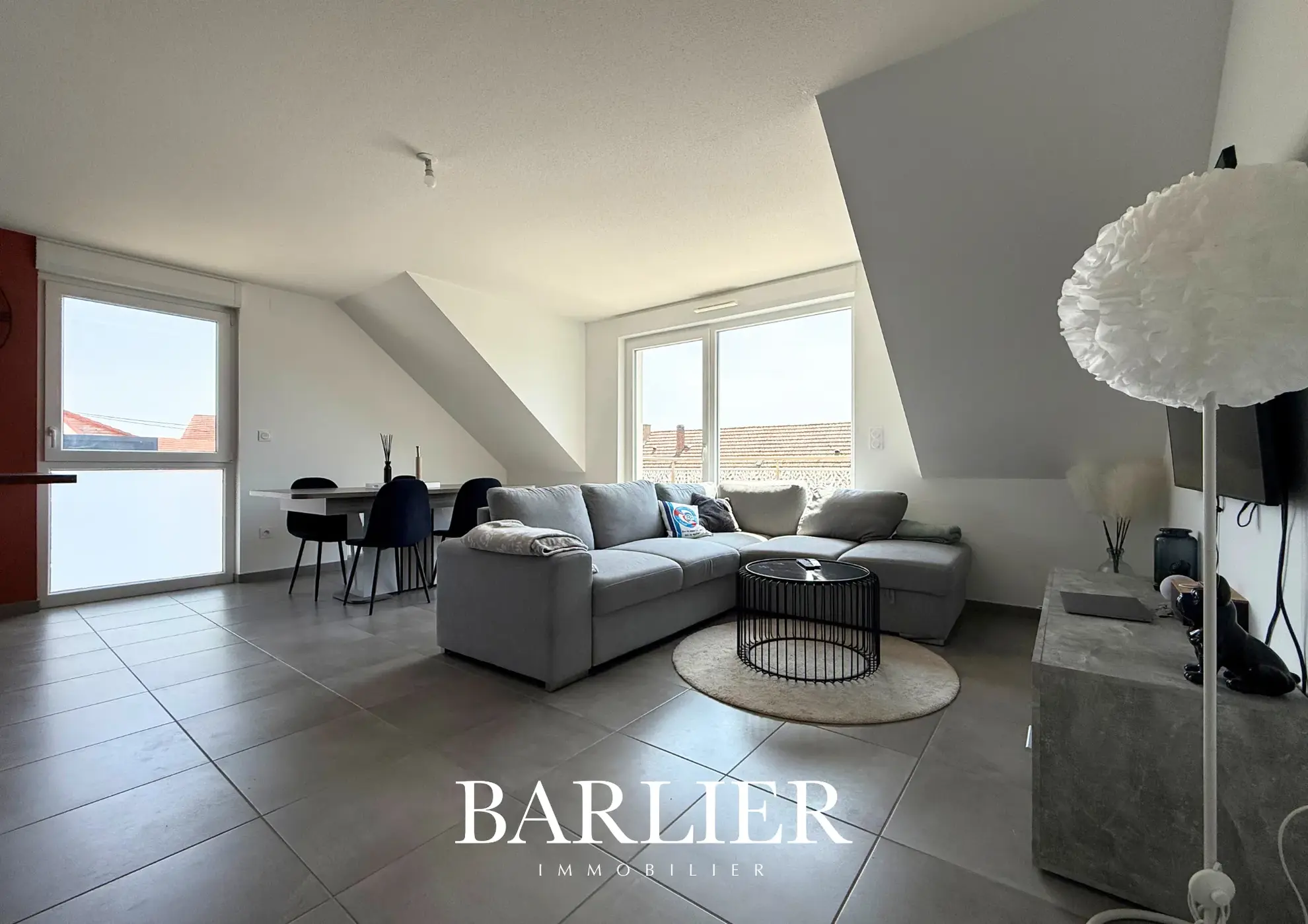 Appartement 3 pièces neuf avec terrasse, parking et garage à Geudertheim 