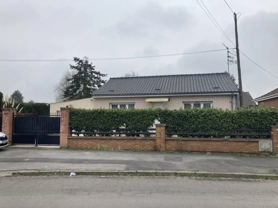 Maison individuelle de 162 m² avec jardin proche Lille et Libercour 