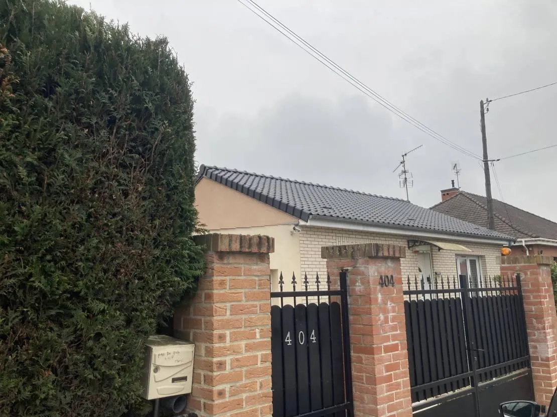 Maison individuelle de 162 m² avec jardin proche Lille et Libercour 