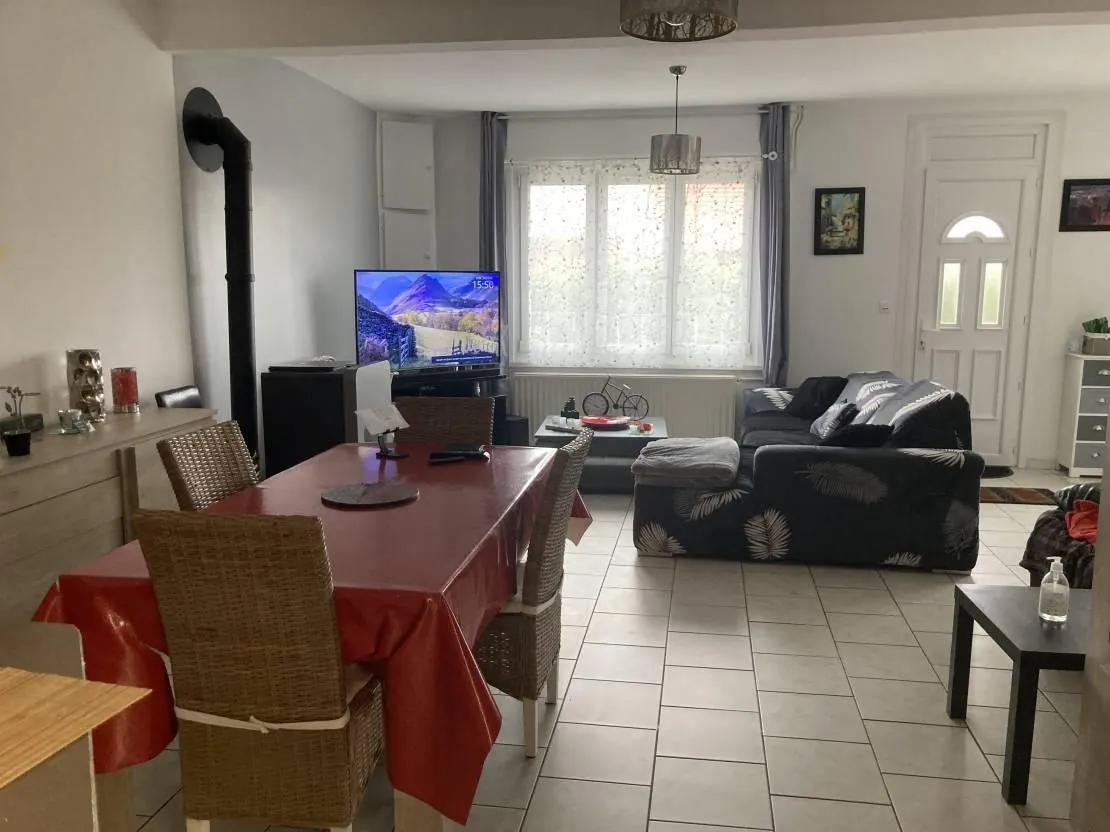 Maison individuelle de 162 m² avec jardin proche Lille et Libercour 