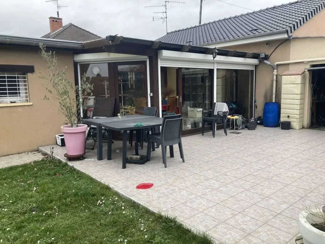 Maison individuelle de 162 m² avec jardin proche Lille et Libercour 
